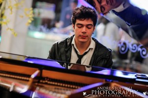 Pianista Rafael Maia. Foto: André Stoppelli