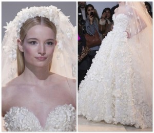 Vestido Zuhair Murad -efeito 3d